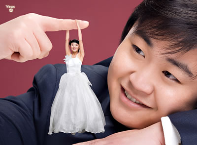 男女生普通话配音广告语音录制:至尊花嫁个性婚纱